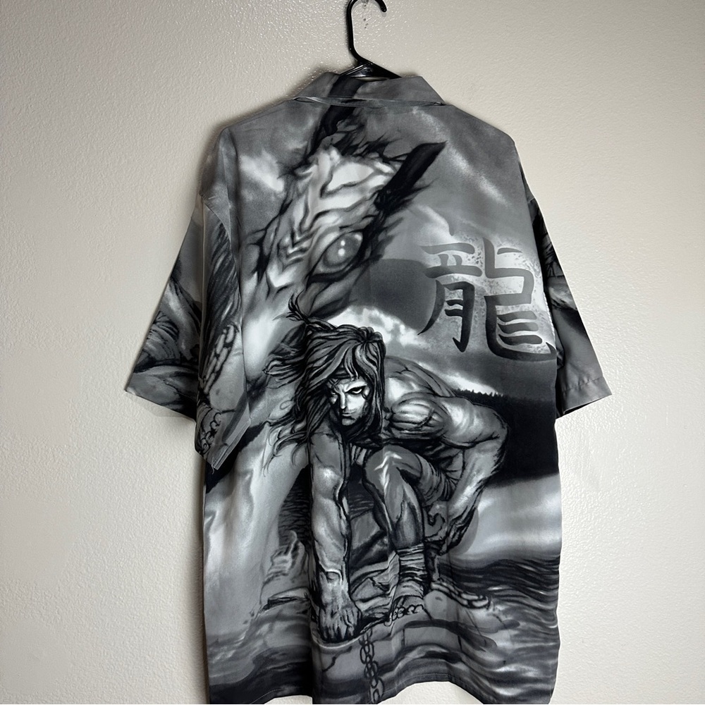 Bignd Vintage Tarzan Button Up Shirt Size Large - Picture 7 of 8